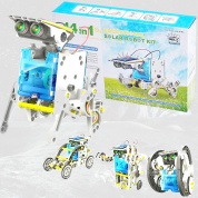 картинка Конструктор на солнечной батарее Робот 14 в 1 Solar Rechargeable