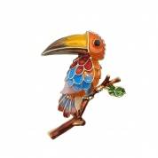 картинка Брошь Blucome из бижутерного сплава Животные и птицы