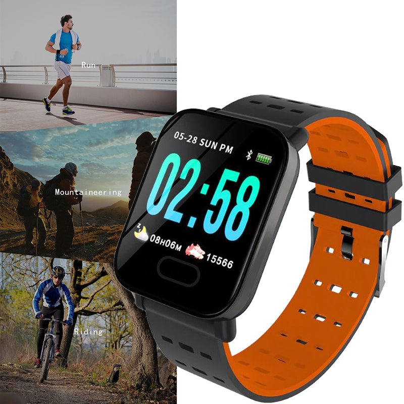 Фитнес-браслет Smart Bracelet A6 Sustained Heart Rate купить за 1 500 ...