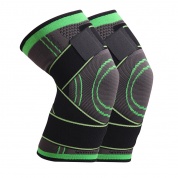 картинка Эластичный наколенник "Двигайся легко" с фиксирующим ремнем универсальный для спорта и фитнеса