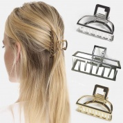 картинка Модная заколка-краб для волос тренд 2021