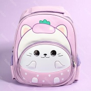 картинка Детский рюкзак для девочки и мальчика дошкольный маленький для прогулок