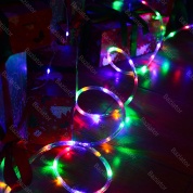 картинка Гирлянда светодиодная уличная Дюралайт лента IP44 с контроллером 8 режимов питание от сети 220В