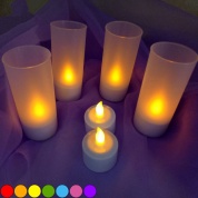 картинка Свеча светодиодная семицветная LED CANDLE S-H10