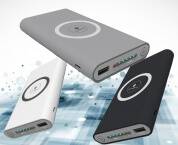 картинка Внешний аккумулятор / беспроводная зарядка 10000 mAh Power Bank Qi Compatible